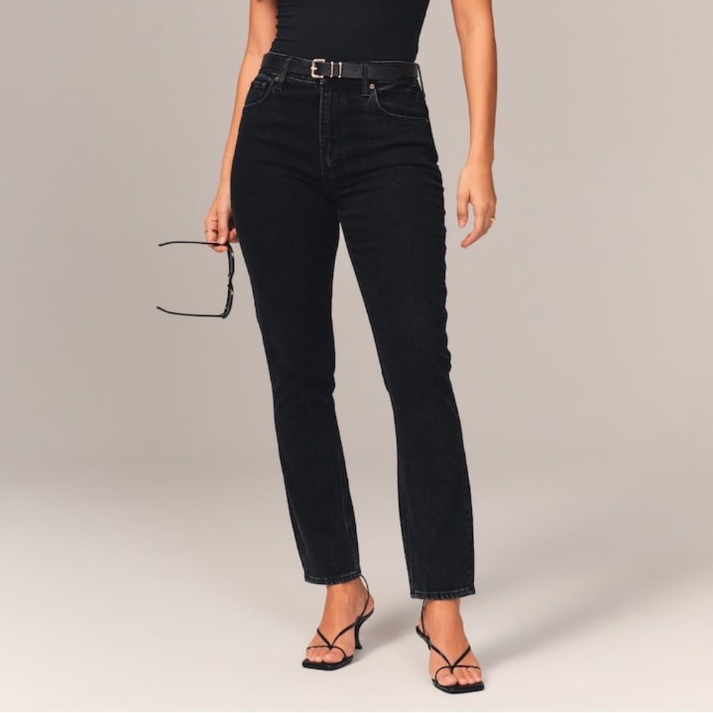 AF - Curve Love - The Skinny High Rise - Black - Size 30 W, Short